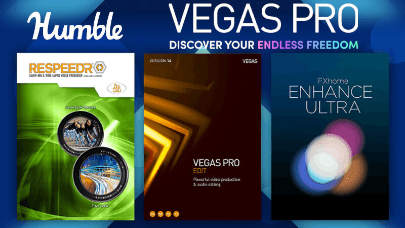 Humble Bundle Vegas Pro i Sound Forge. Paczka do edycji wideo i audio ...