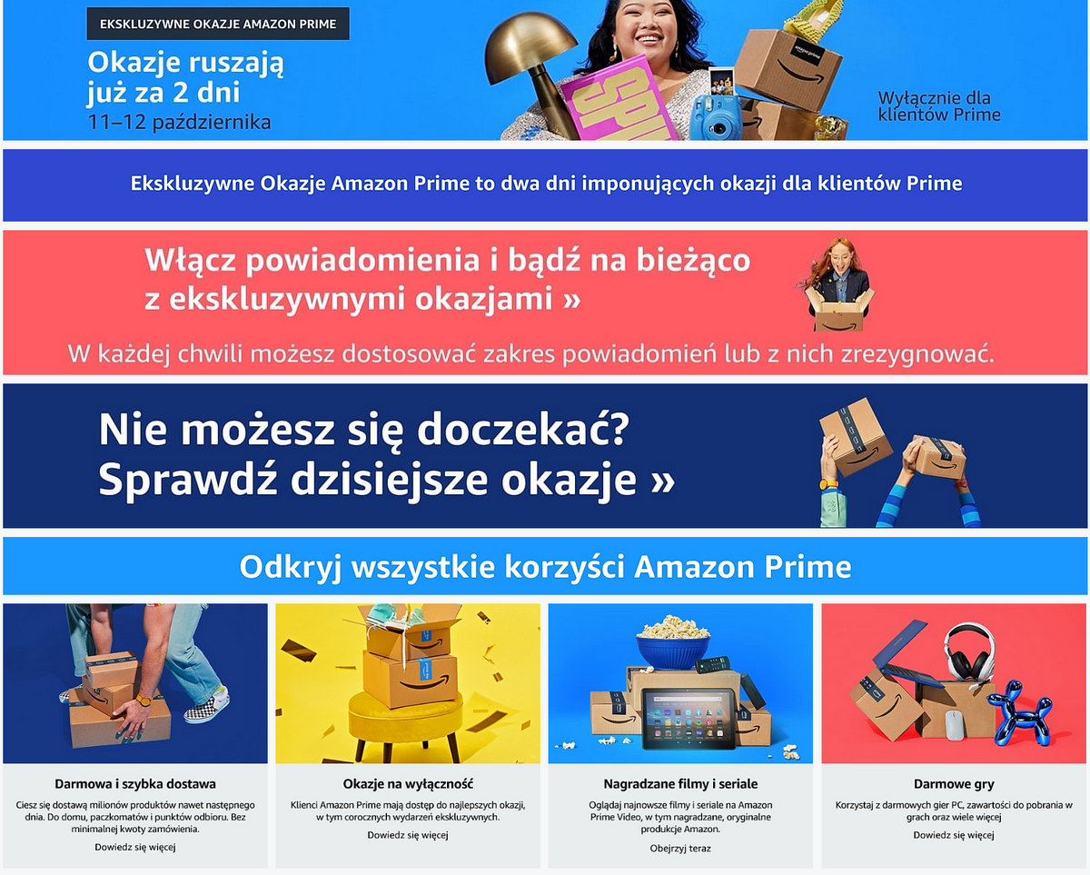 Ekskluzywne Okazje Amazon Prime 2022
