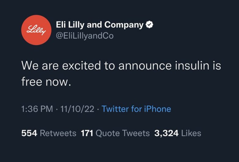 Eli Lilly and Company insulina