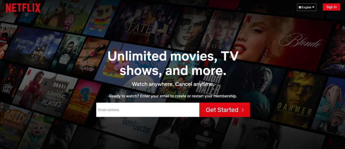 Netflix z Ivacy VPN