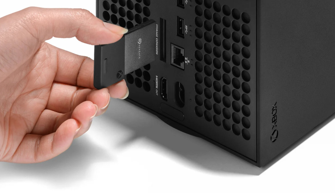 Karta Seagate dla konsoli Xbox Series XS