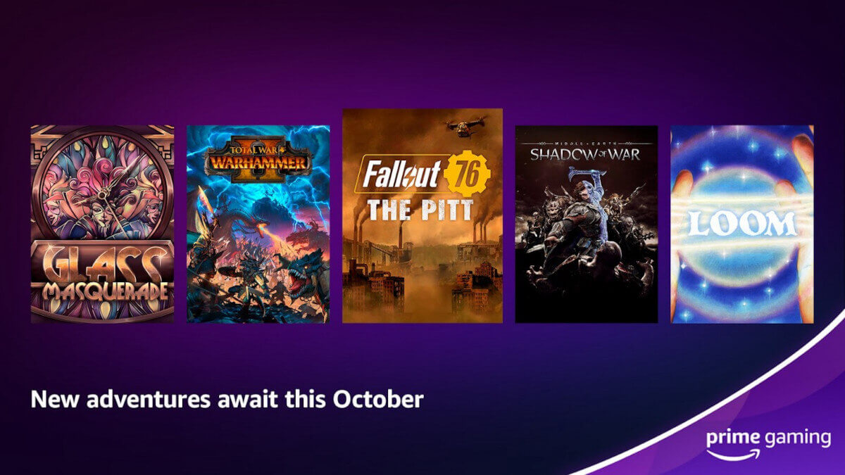 Amazon Prime Gaming z hitami. Shadow of War, Total War: Warhammer II i Fallout 76