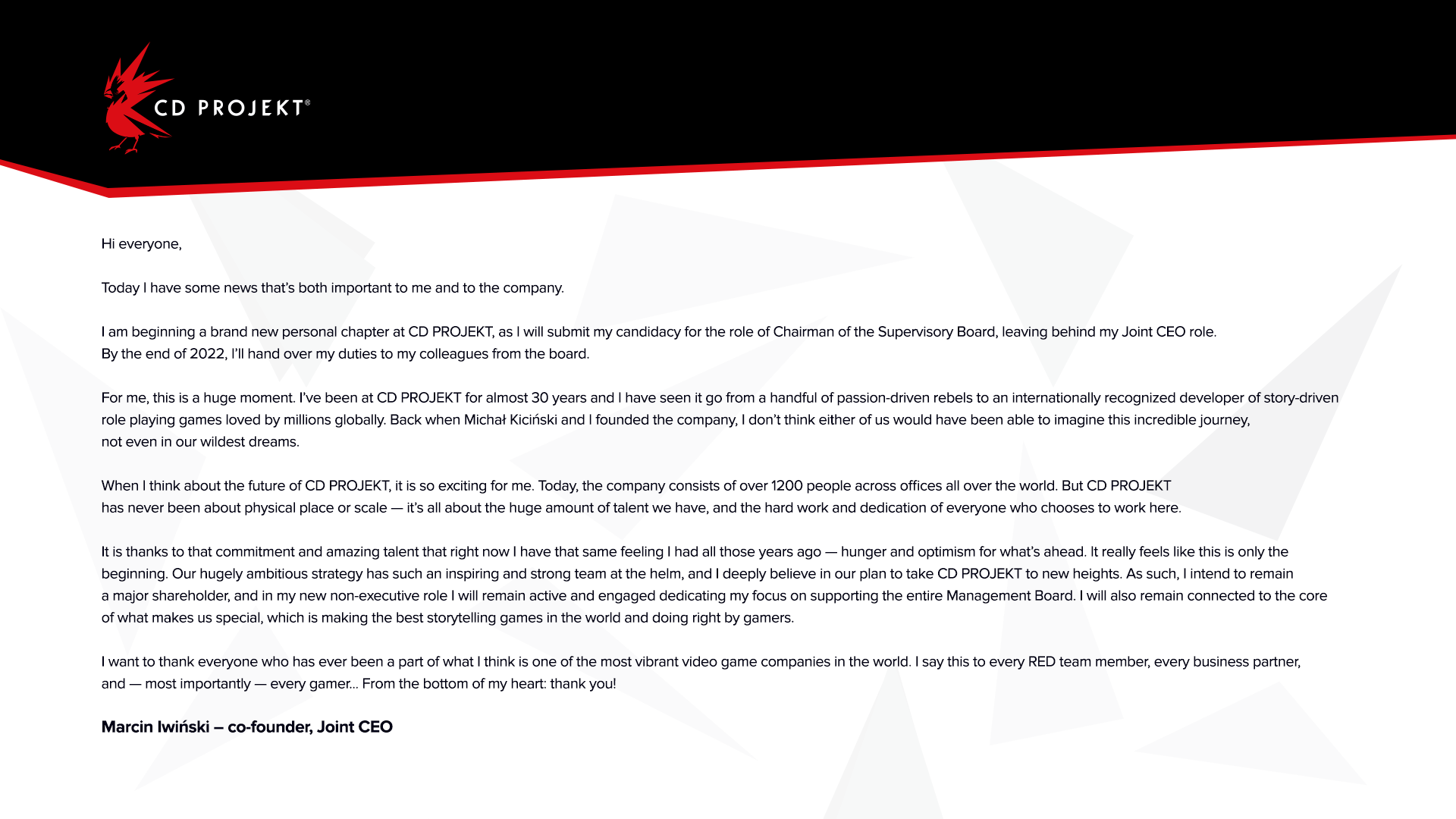 cd projekt nowosci 8