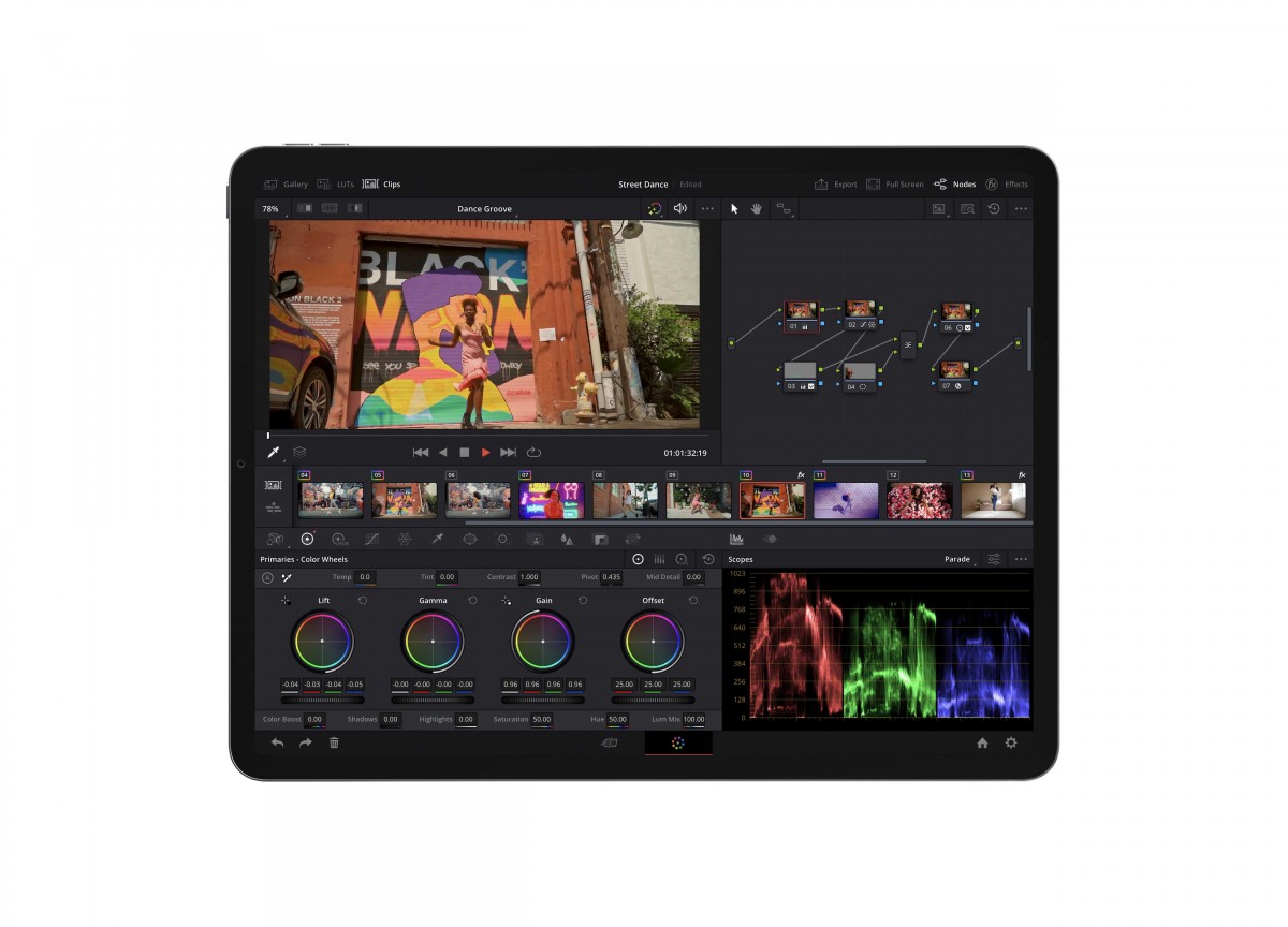 davinci resolve 18 ipad 2