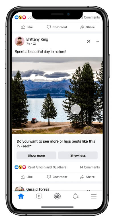 facebook posty mniej wiecej 1