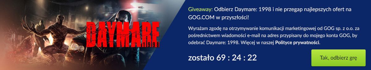 Daymare: 1998 za darmo na GOG. Produkcja dla fanów Resident Evil wieńczy akcję GOG