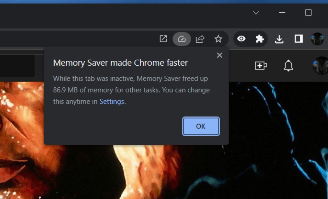 google chrome mniejsze zuzycie ram 2