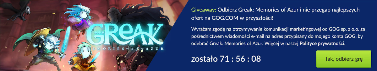 Greak: Memories of Azur za darmo w GOG. Gratka dla fanów Trine i The Lost Vikings