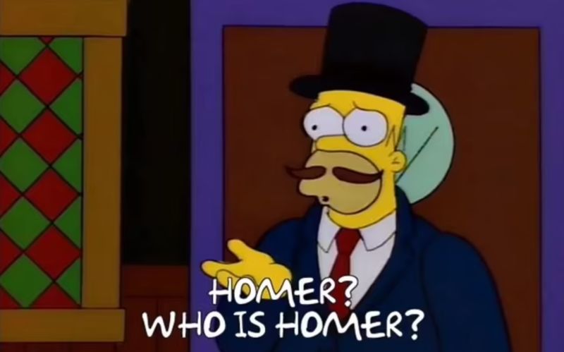 homer incognito