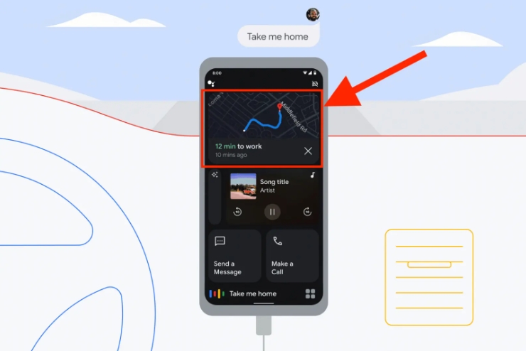 mapy google bez integracji z asystentem