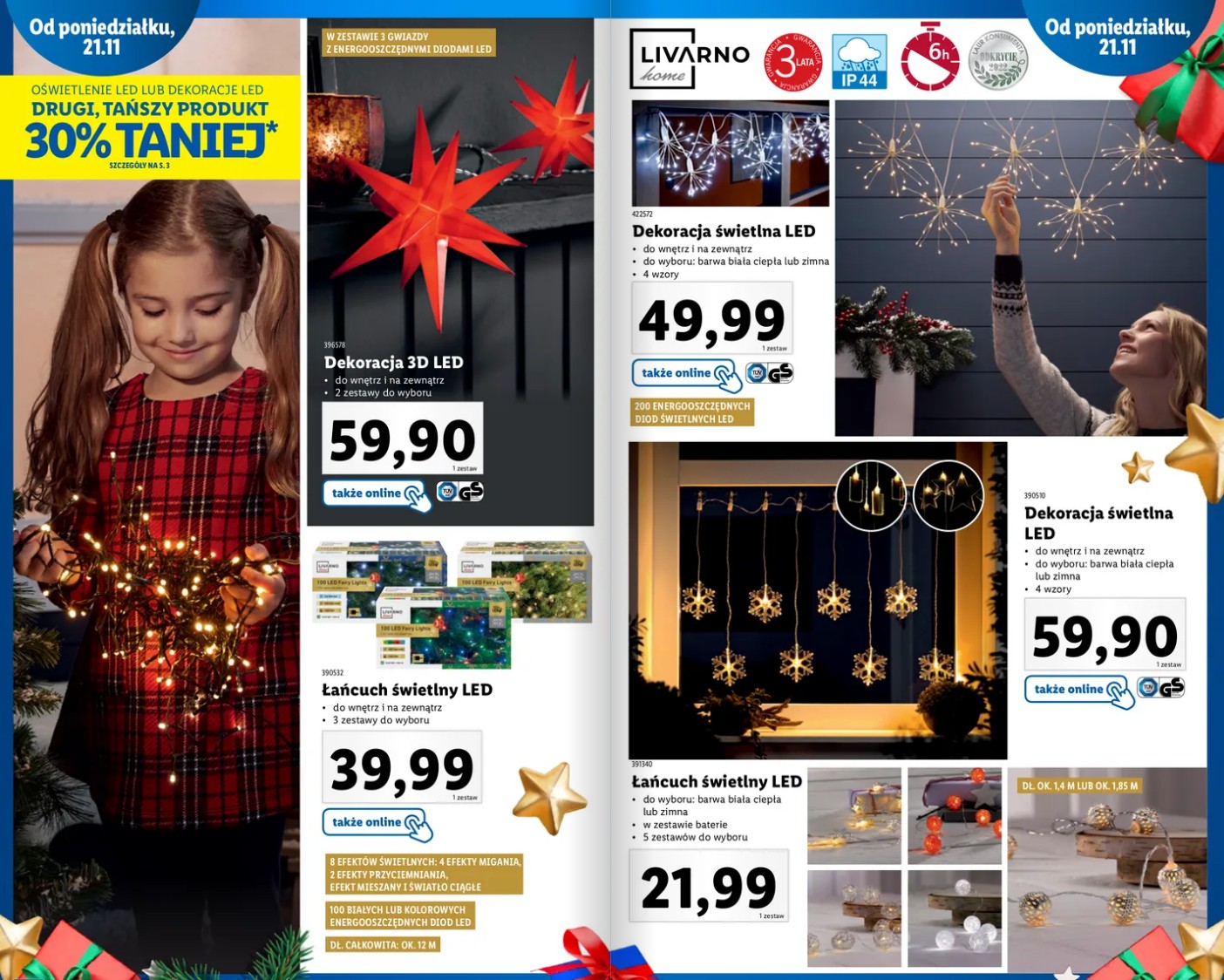 ozdoby led lidl