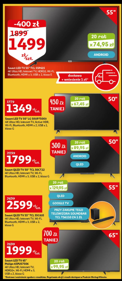 telewizory black friday 2