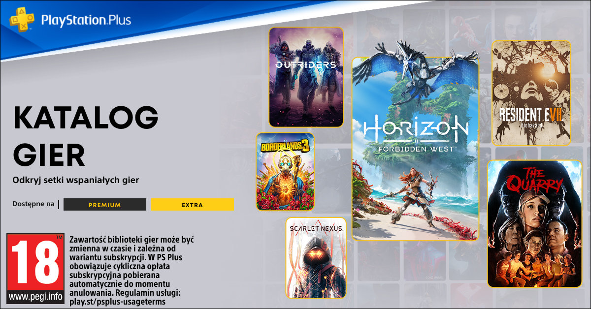 PlayStation Plus Extra i Premium