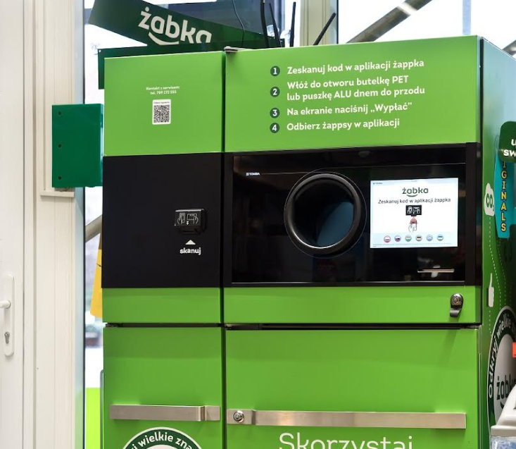 Żabka testuje system gospodarki obiegu zamkniętego we wszystkich sklepach w Bydgoszczy