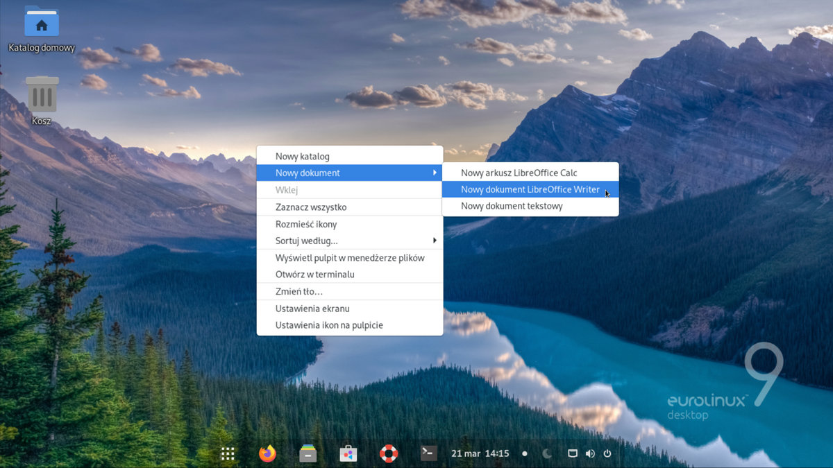 EuroLinux Desktop 9.1