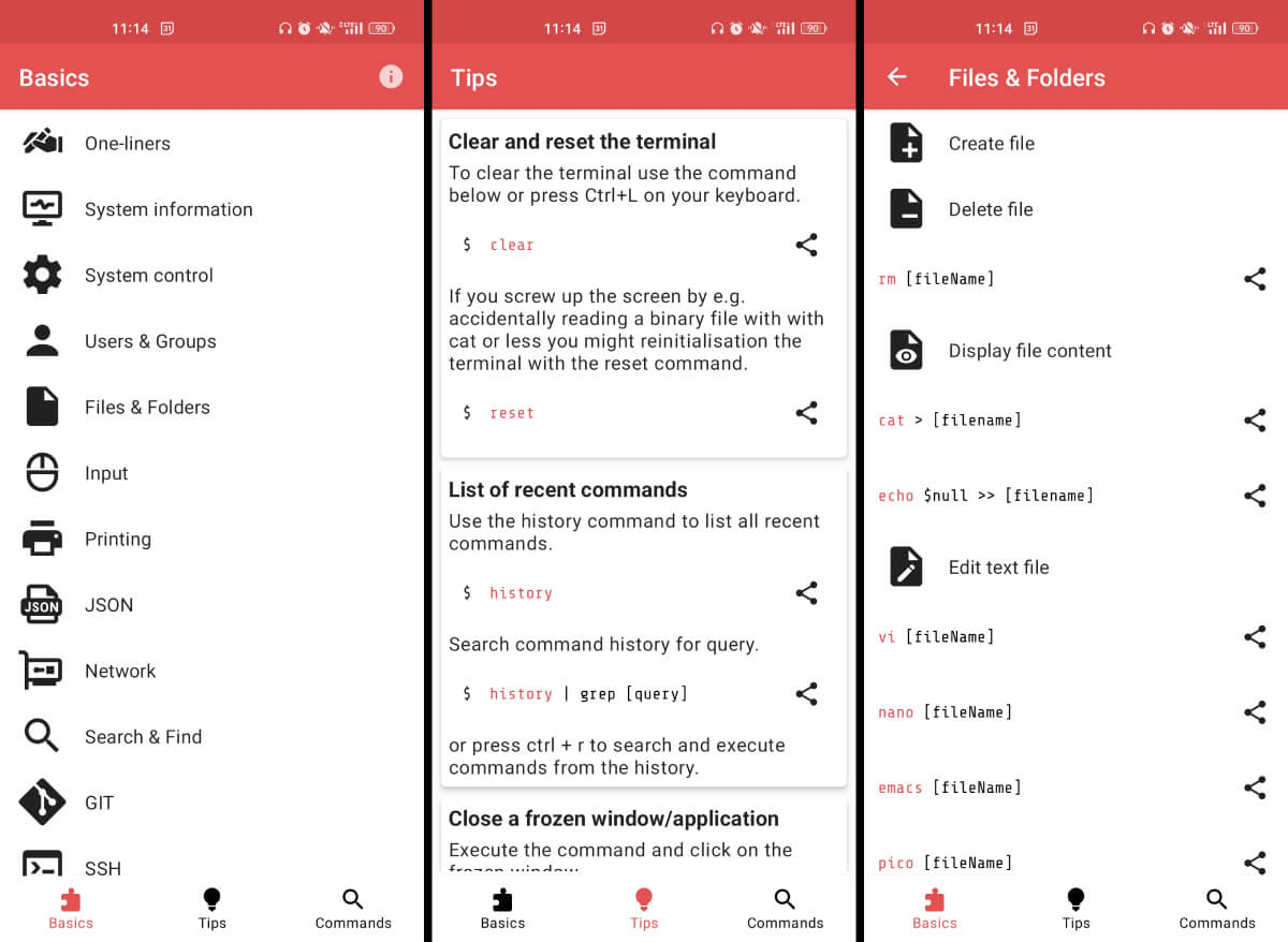 Linux Command Library