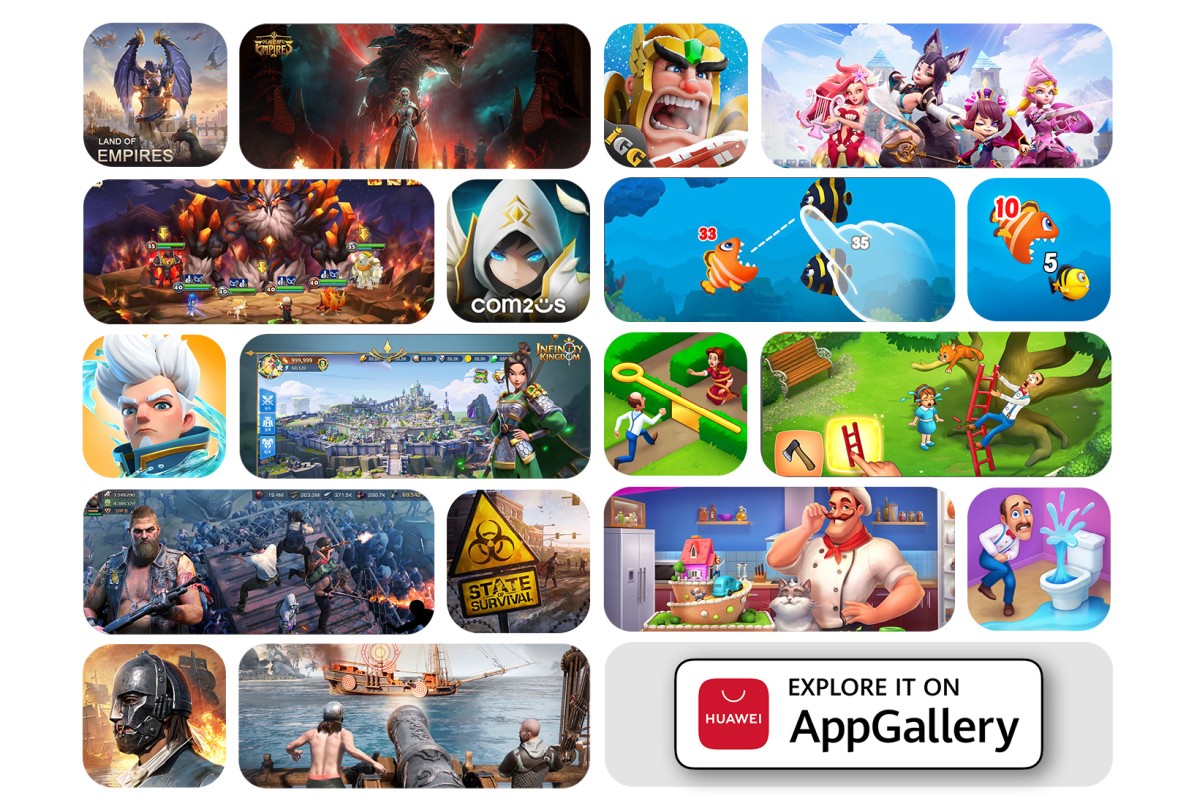 Najpopularniejsze gry w HUAWEI AppGallery