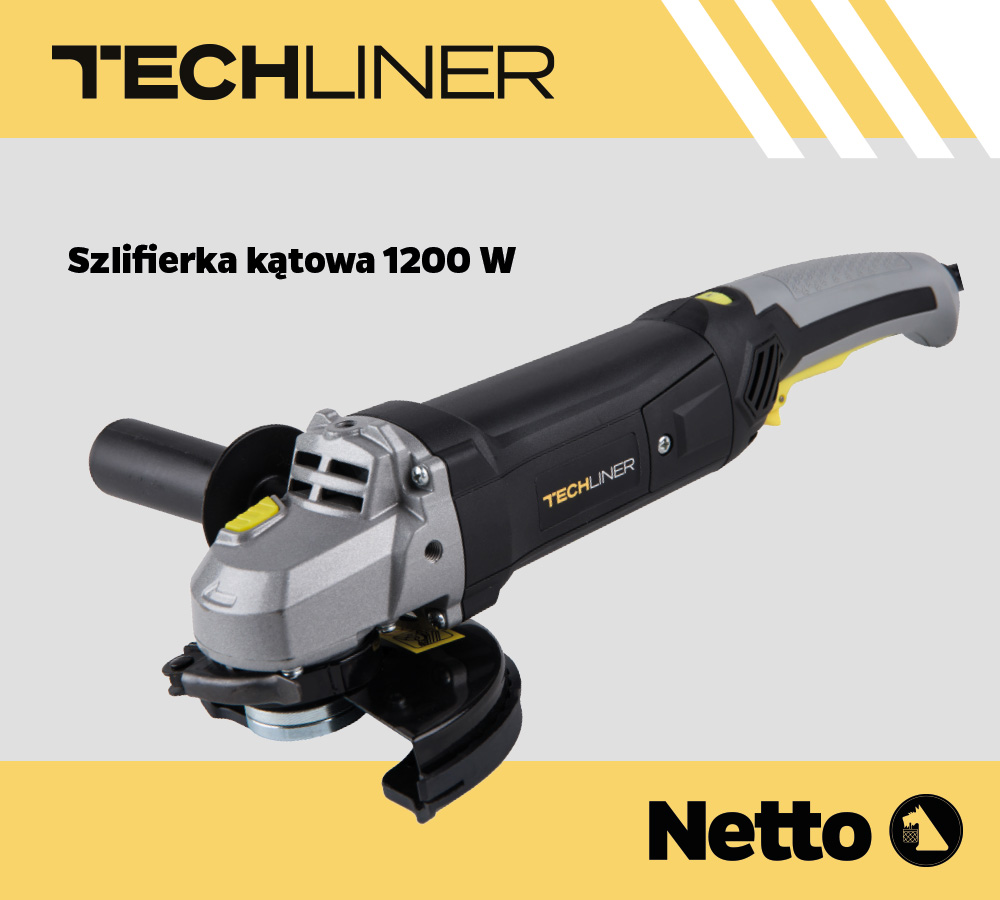 Techliner Szlifierka katowa 1200 W
