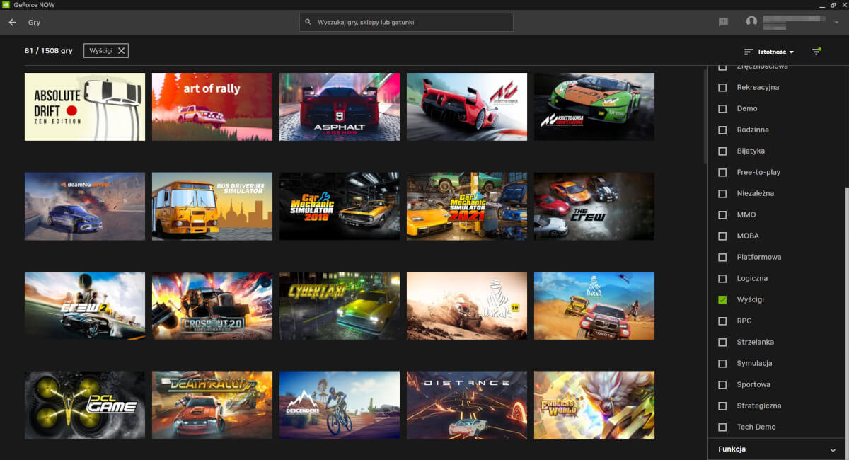 Fani wyścigów mają na co czekać. GeForce Now otrzyma wsparcie kierownic