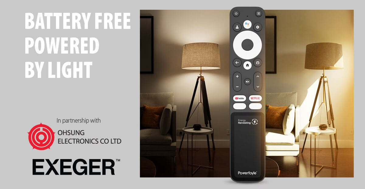 Piloty telewizorów z Google TV będą same się ładować. Koniec z wymianą baterii