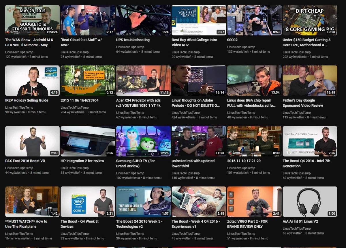 linustechtips zhakowany 3