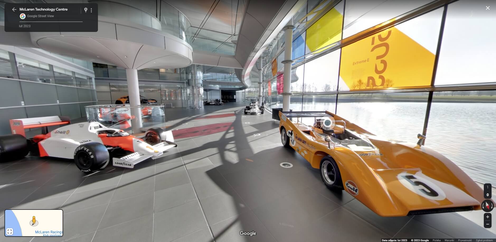 mclaren mapy google 1