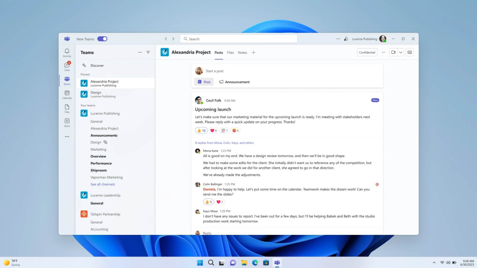 microsoft teams nowy 2