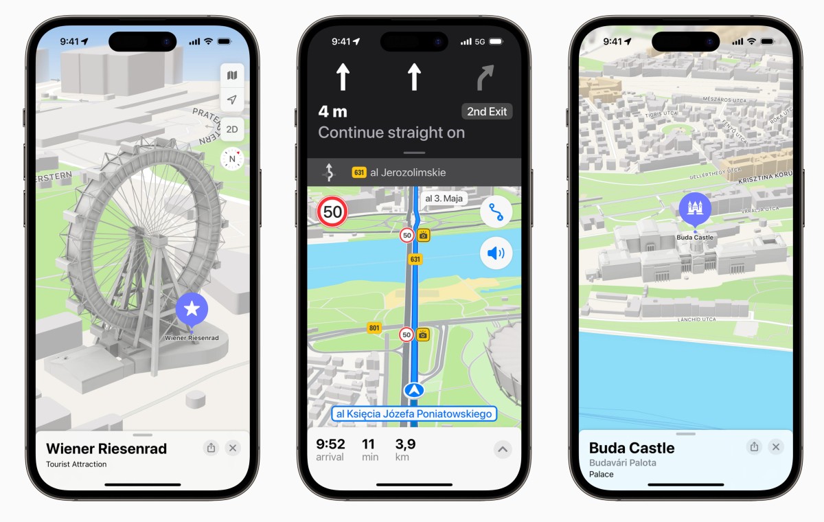 nowe mapy apple w polsce 1