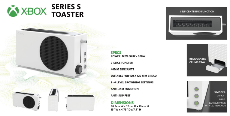 toster xbox nowy 1