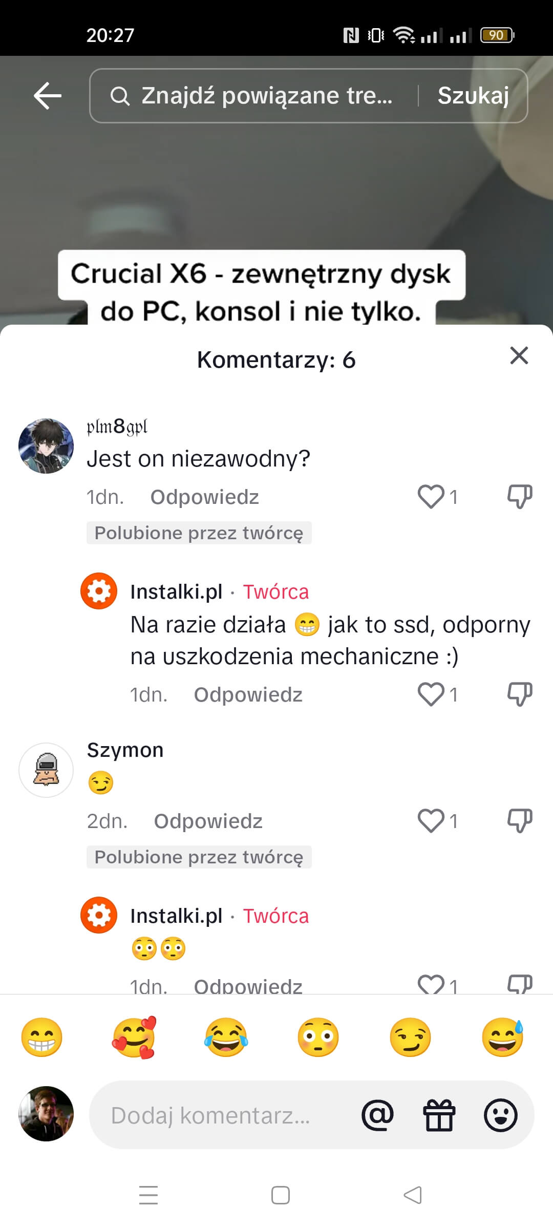 tiktok nowa czcionka 1