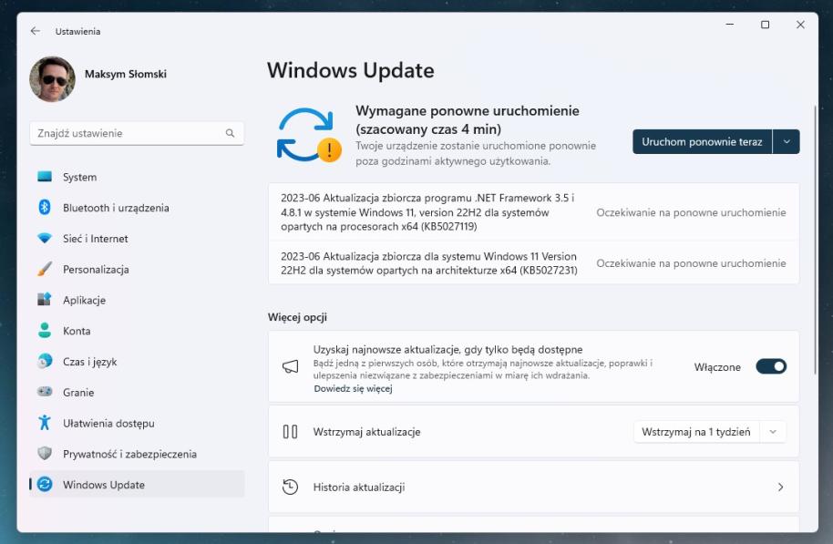 aktualizacja czerwcowa windows 11