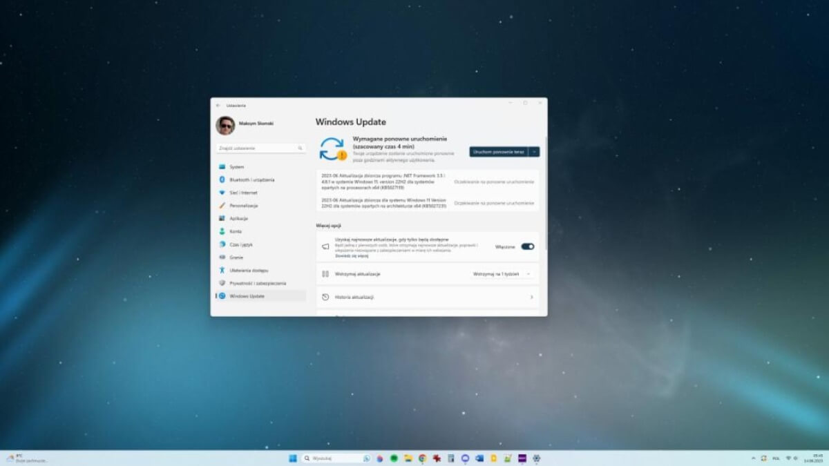 aktualizacja windows 11 1