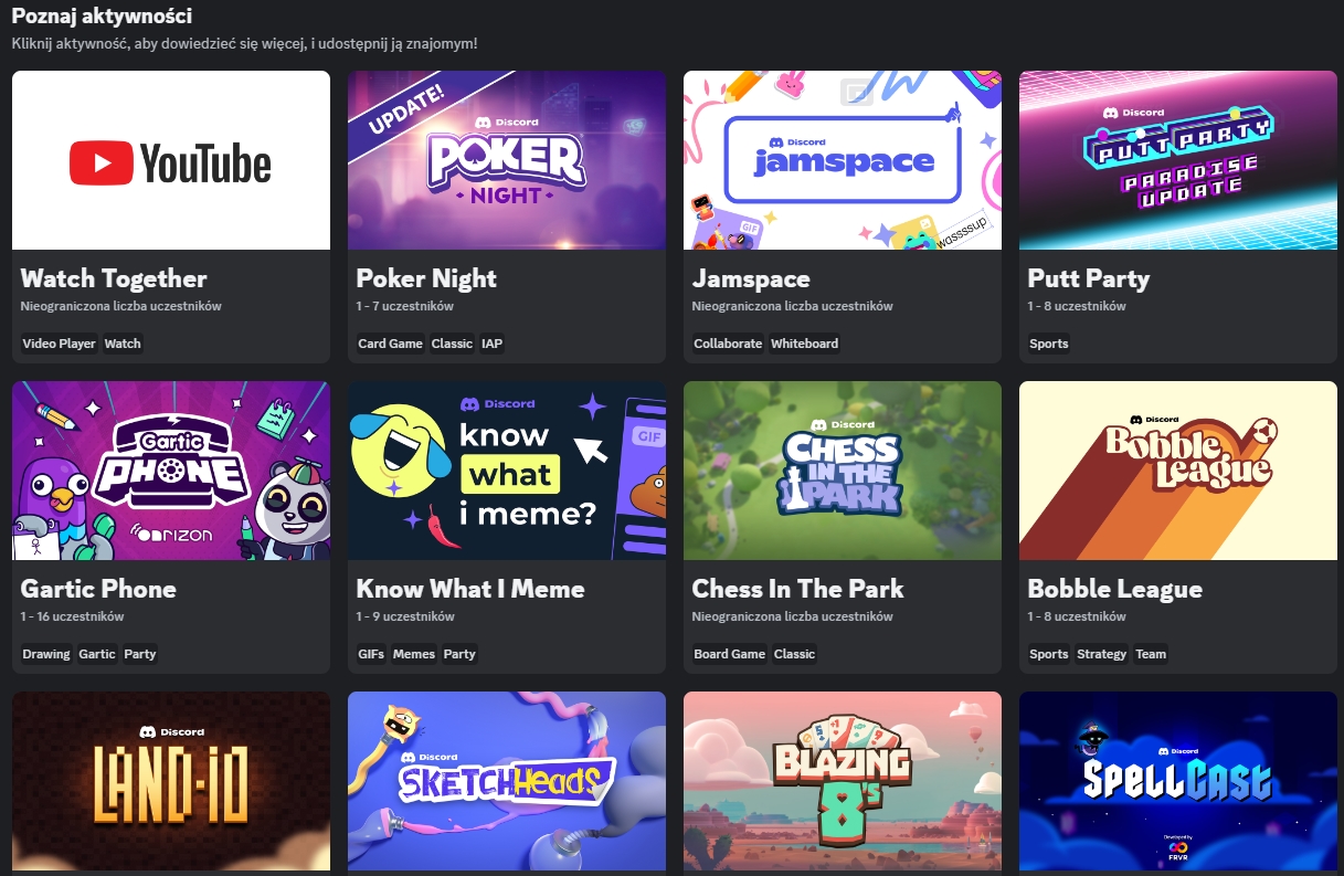 discord aktywnosci 2