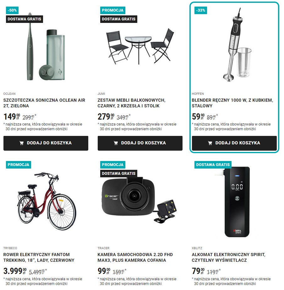 promocja biedronka home