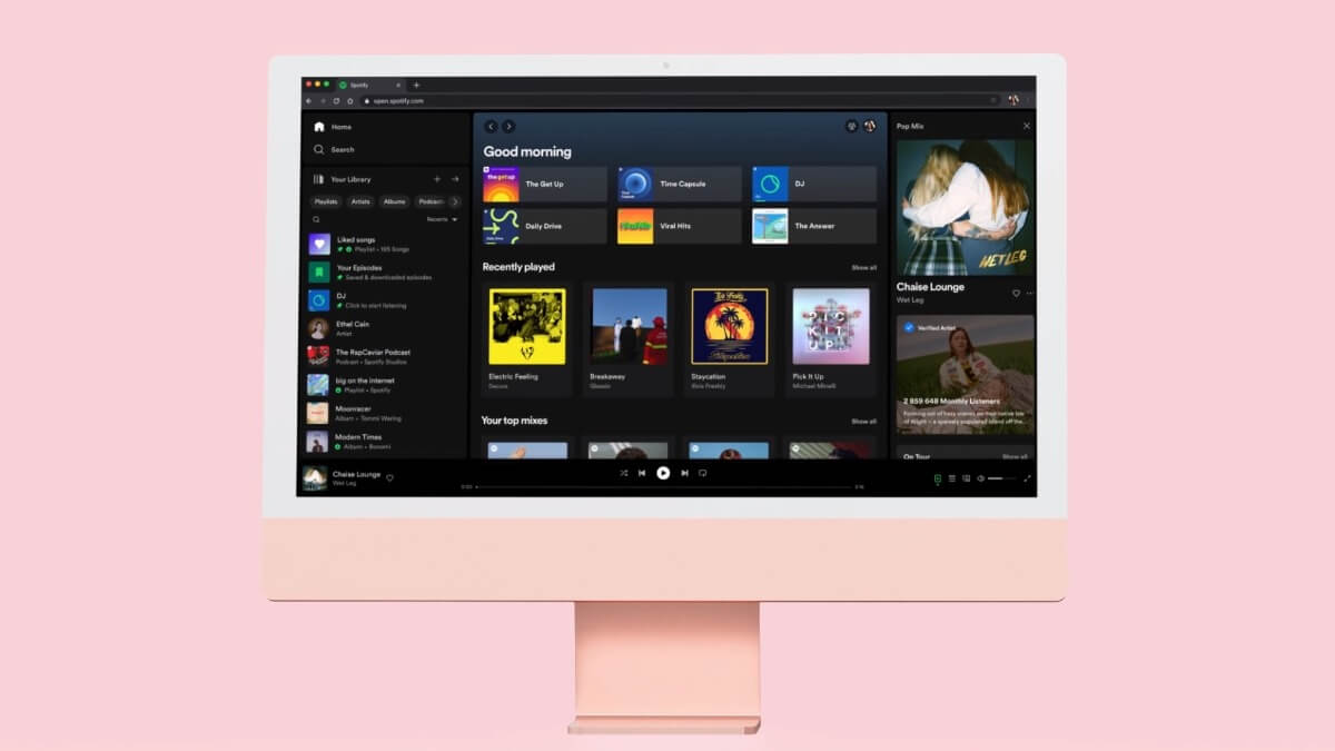 spotify nowy wyglad 1