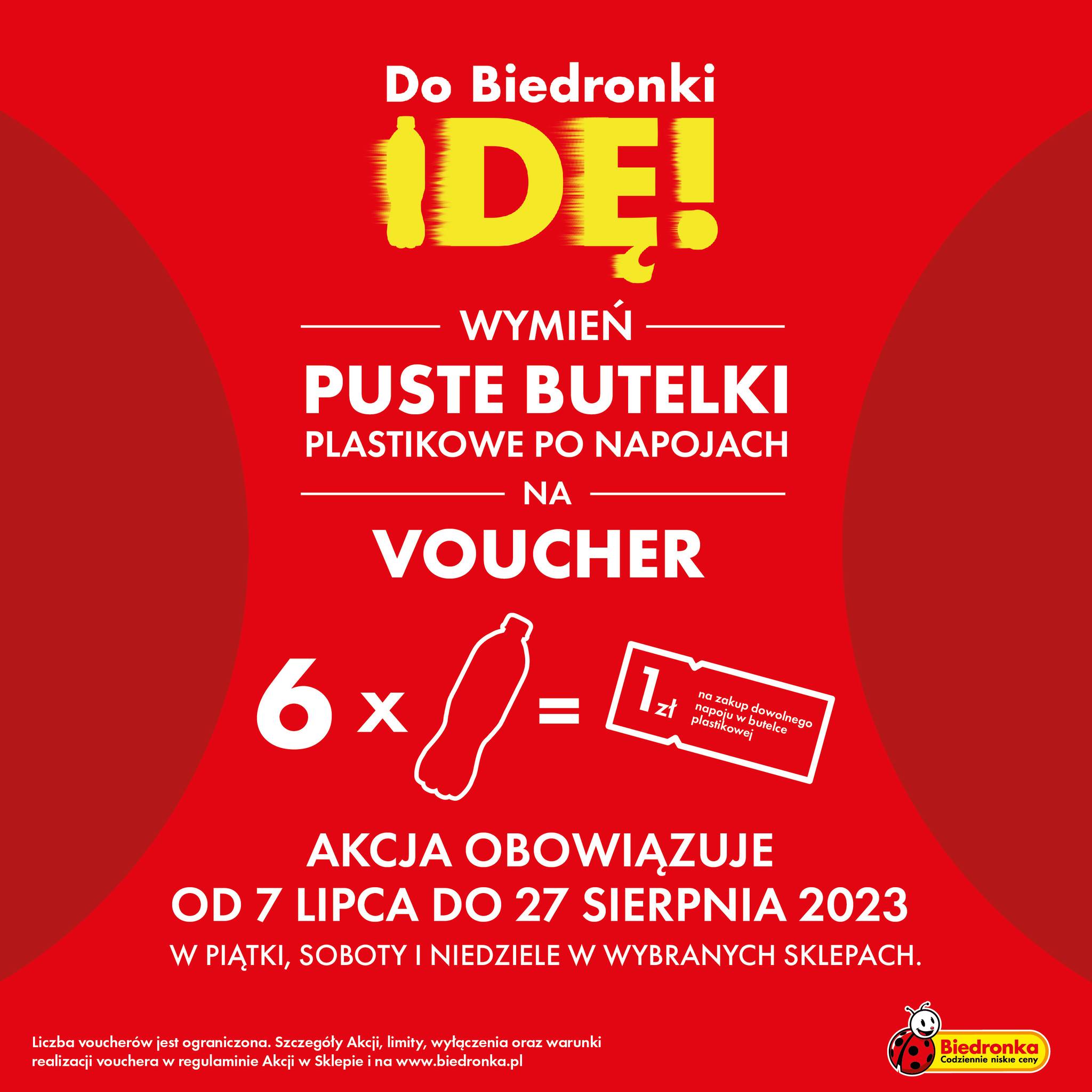 biedronka akcja butelki 1