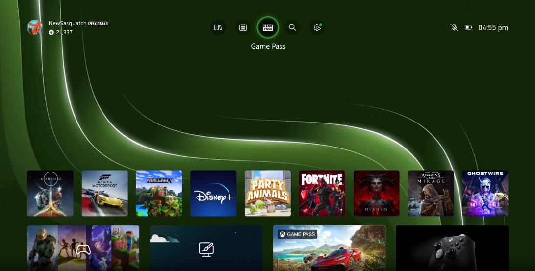 xbox nowy interfejs 2