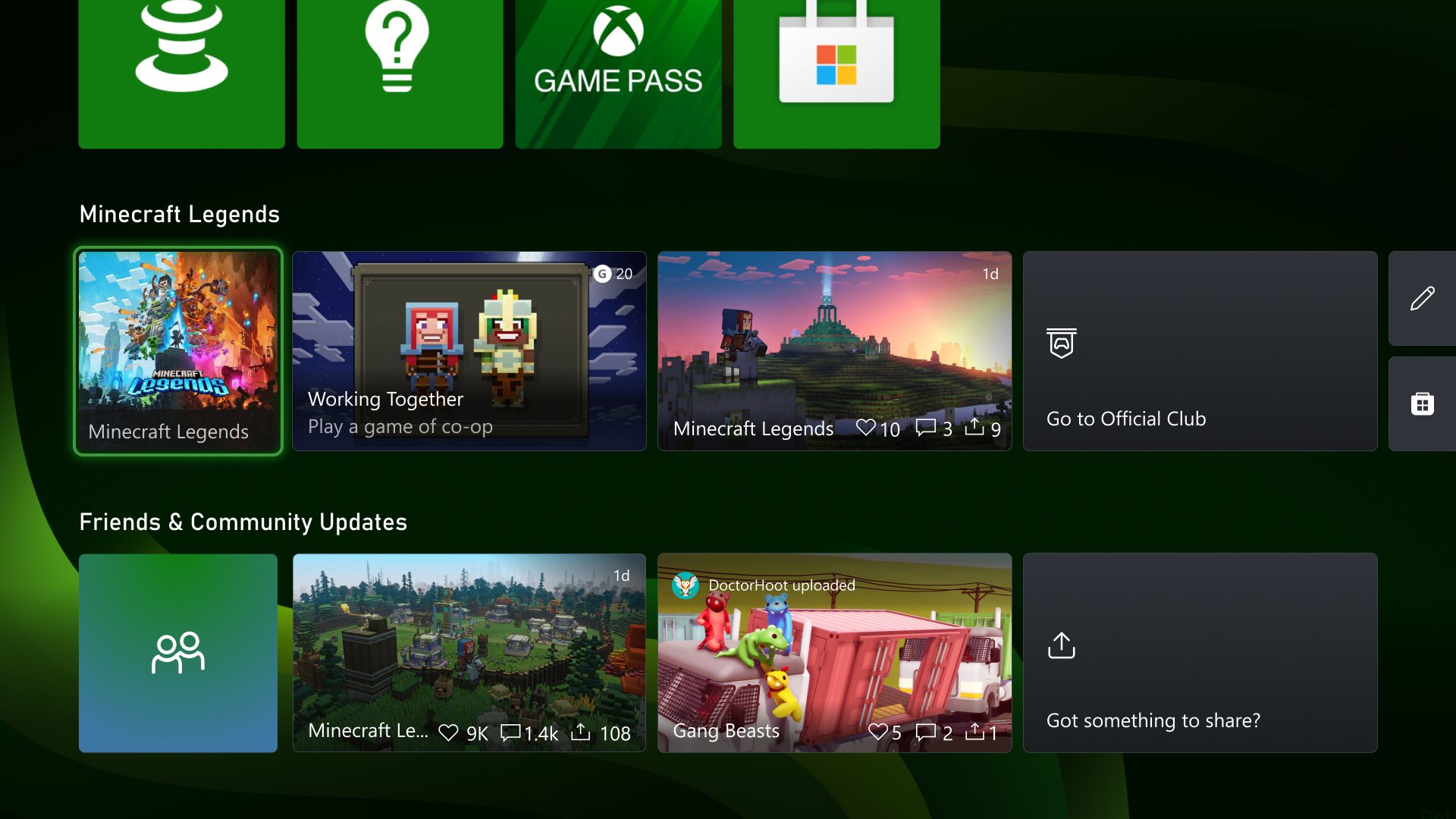 xbox nowy interfejs 4