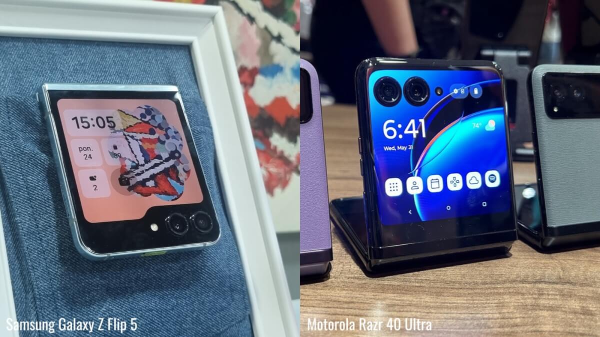 Samsung Galaxy Z Flip 5 vs Motorola Razr 40 Ultra