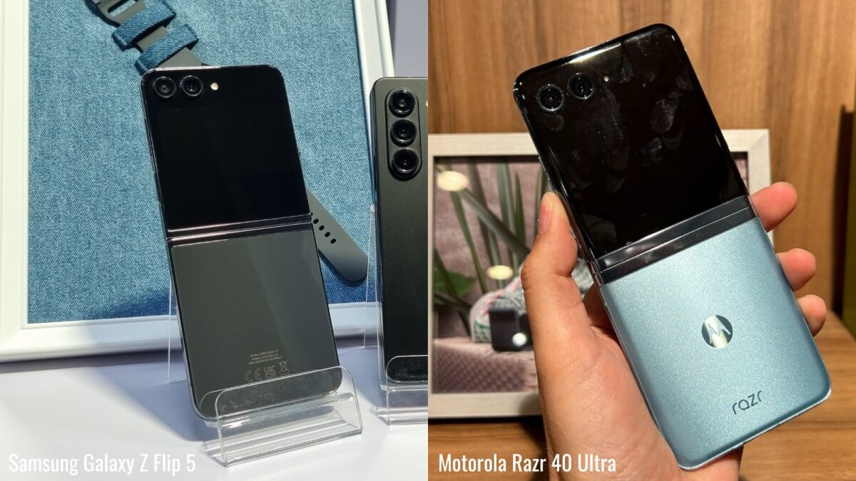 Samsung Galaxy Z Flip 5 vs Motorola Razr 40 Ultra