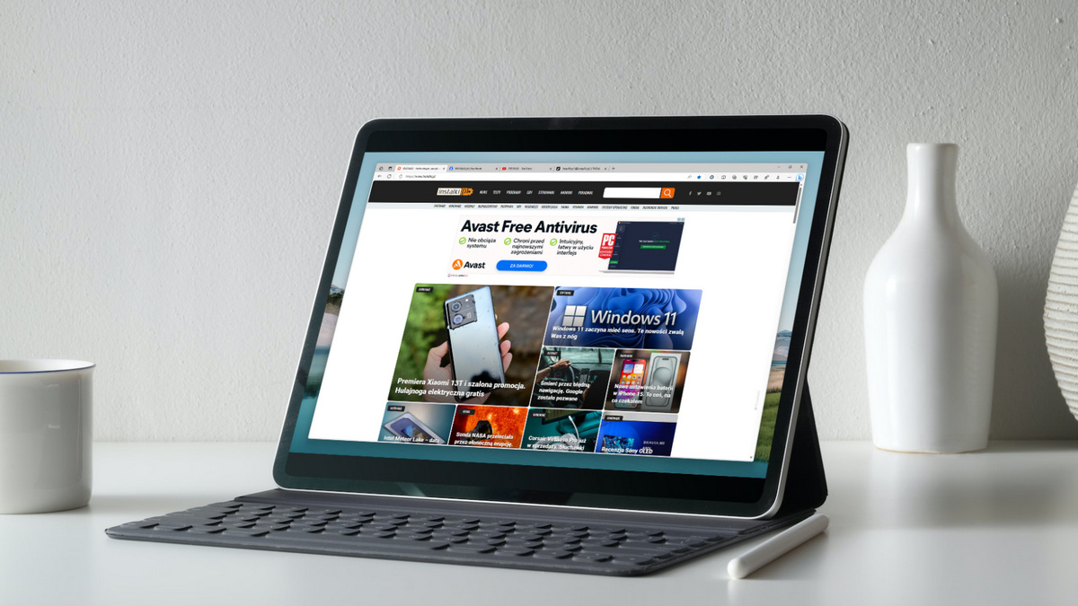 instalki.pl na tablecie
