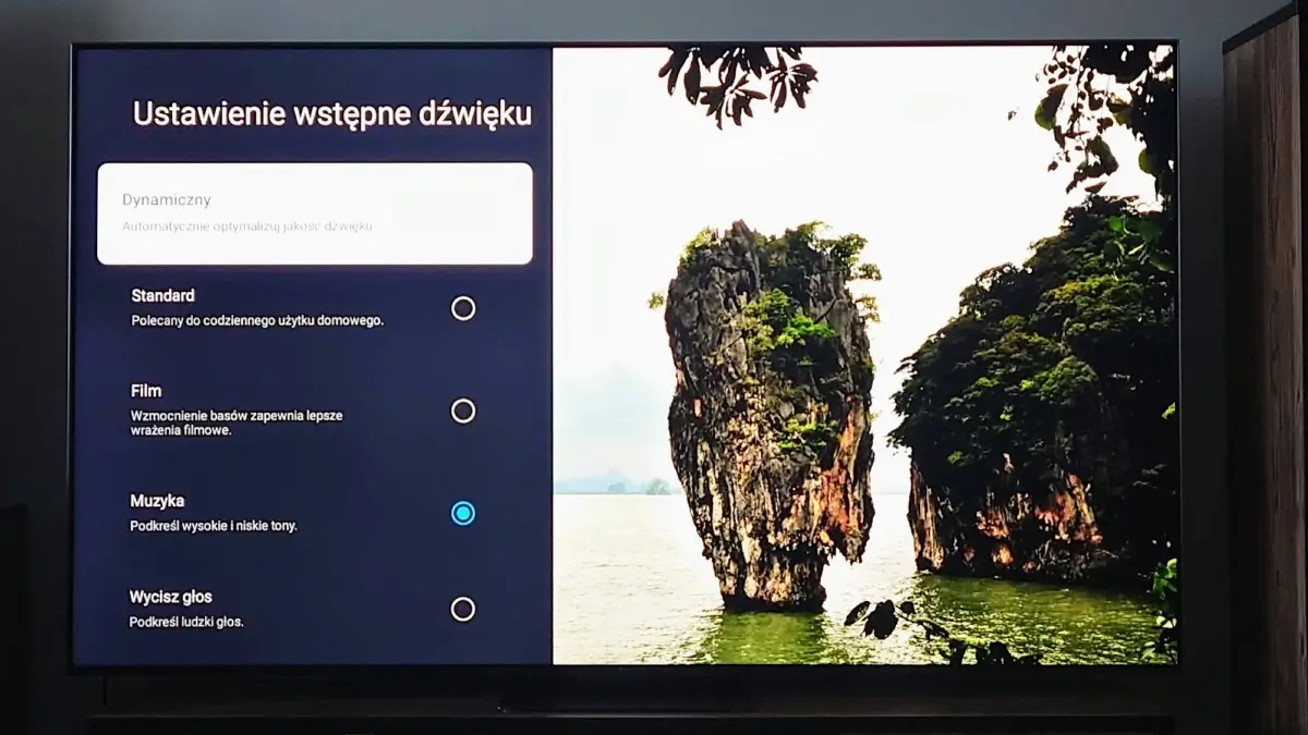 TCL Mini LED 75C845 - ustawienia dźwięku