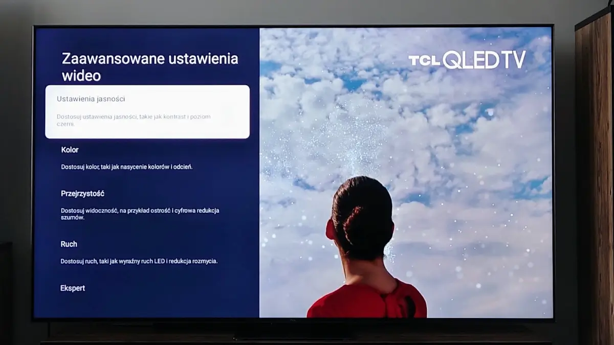 TCL Mini LED 75C845 - Ustawienia Wideo
