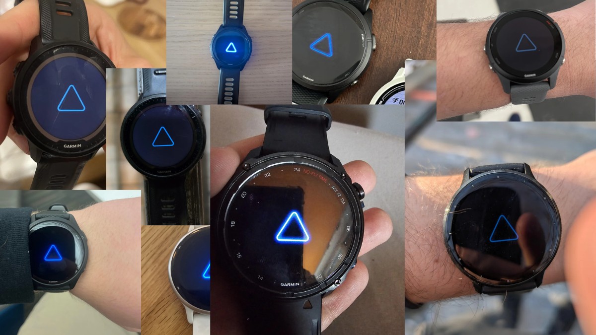 Niebieski trójkąt śmierci? Garmin uporał się z przyczyną problemu i proponuje rozwiązania