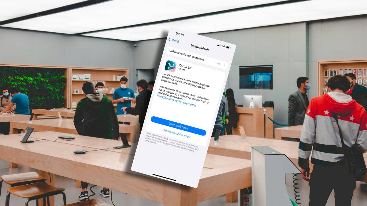IOS 18.3.1 wylądował. Pobierz tę aktualizację, nie pożałujesz