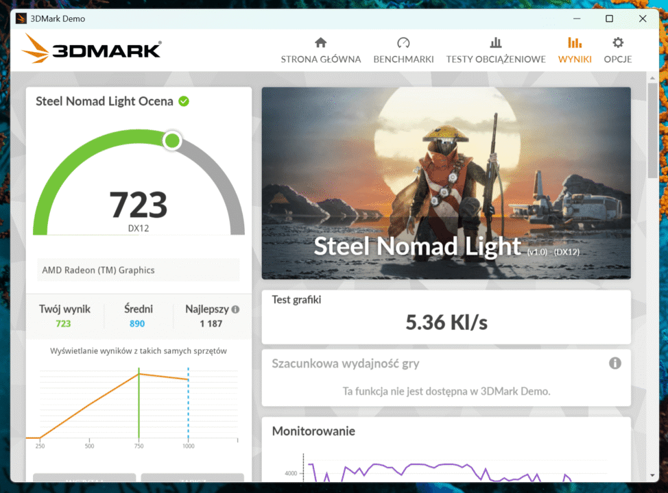 Ninkear A15 Pro w 3DMark Ninkear A15 Pro
