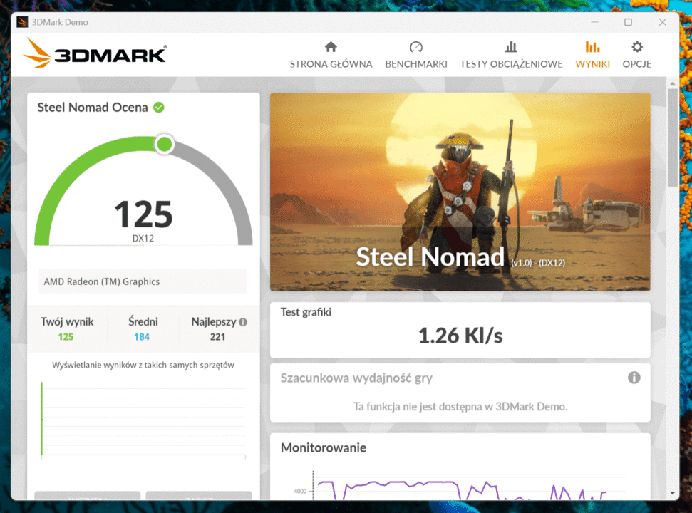 Ninkear A15 Pro w 3DMark Ninkear A15 Pro