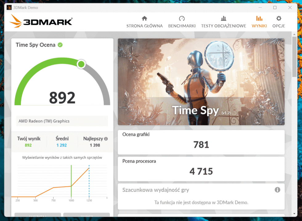 Ninkear A15 Pro w 3DMark Ninkear A15 Pro