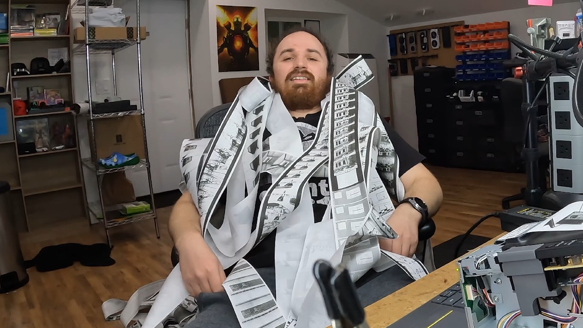 DOOM na drukarce paragonów. Absurdalny projekt, który działa