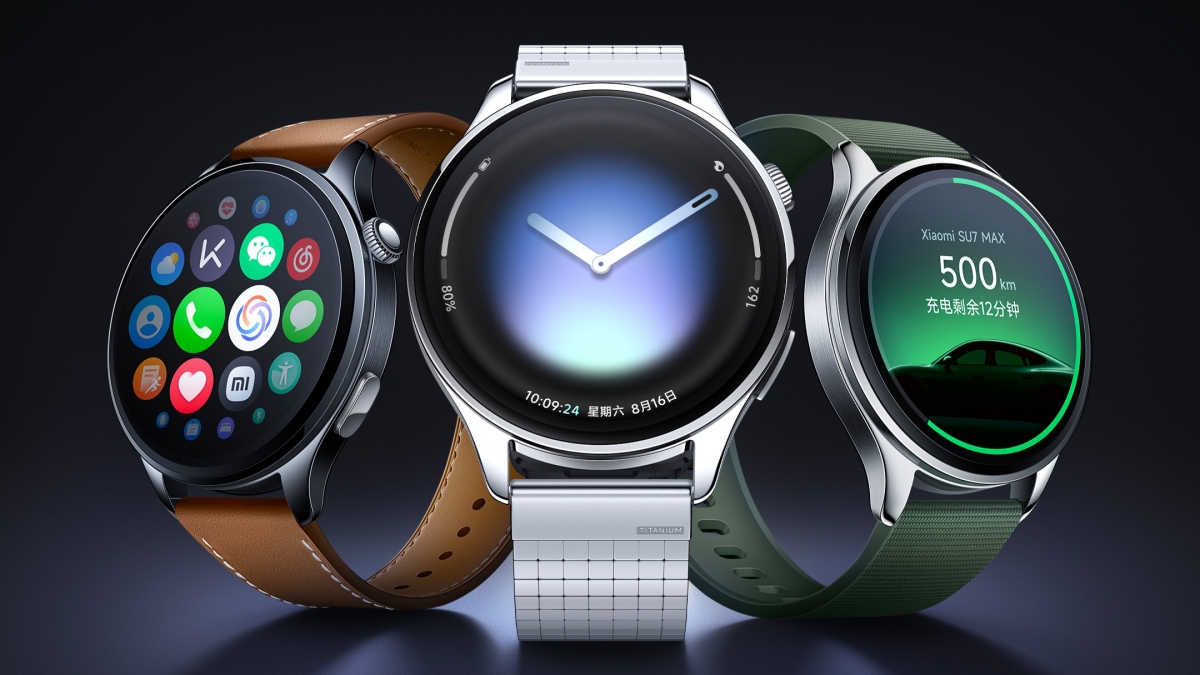 Stal, szafir i pełna łączność 4G. Xiaomi Watch 5 zadebiutował z eSIM i EMG